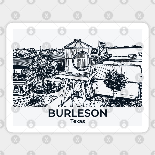 Burleson - Texas Magnet by Lakeric